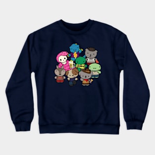 8bit Doggie & Friends Crewneck Sweatshirt